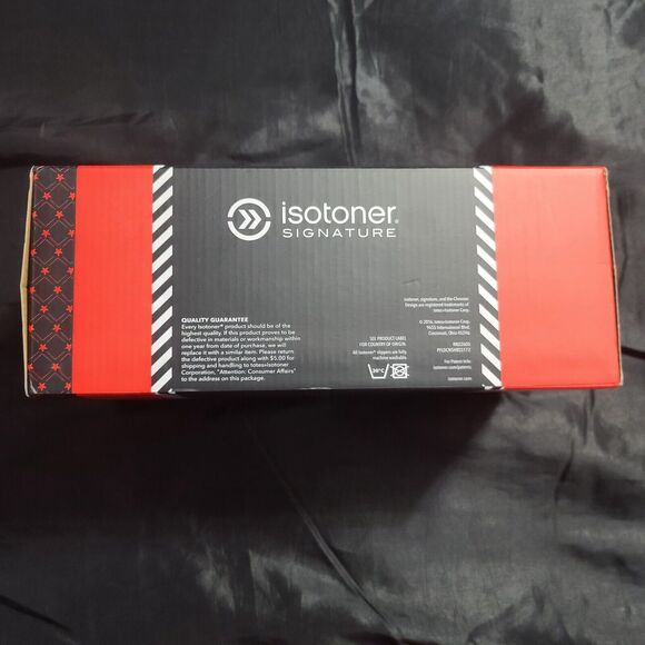 Isotoner Signature Enhanced Heel Cushion Womens Slippers Purple NIB - Picture 10 of 10